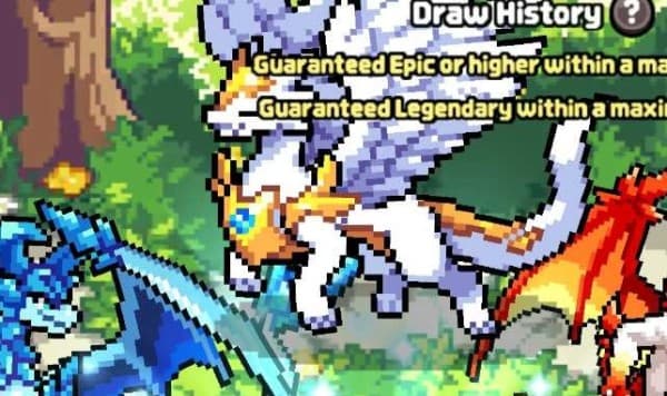god dragon the white four legged dragon and big white wings