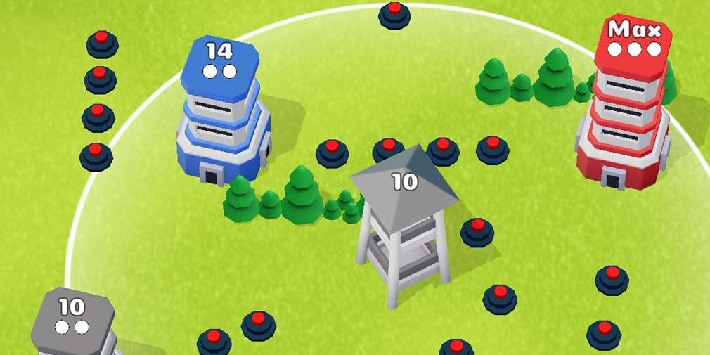 Surrounded by mines.