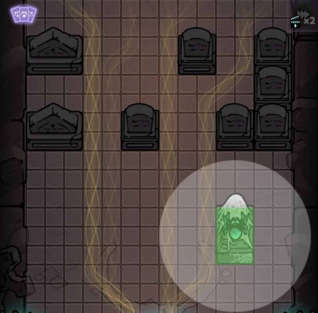a tower potentially able to block a path