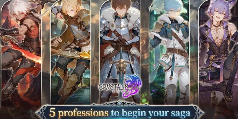 Crystal Saga Nova is a new anime-style MMORPG set to make its way to mobile