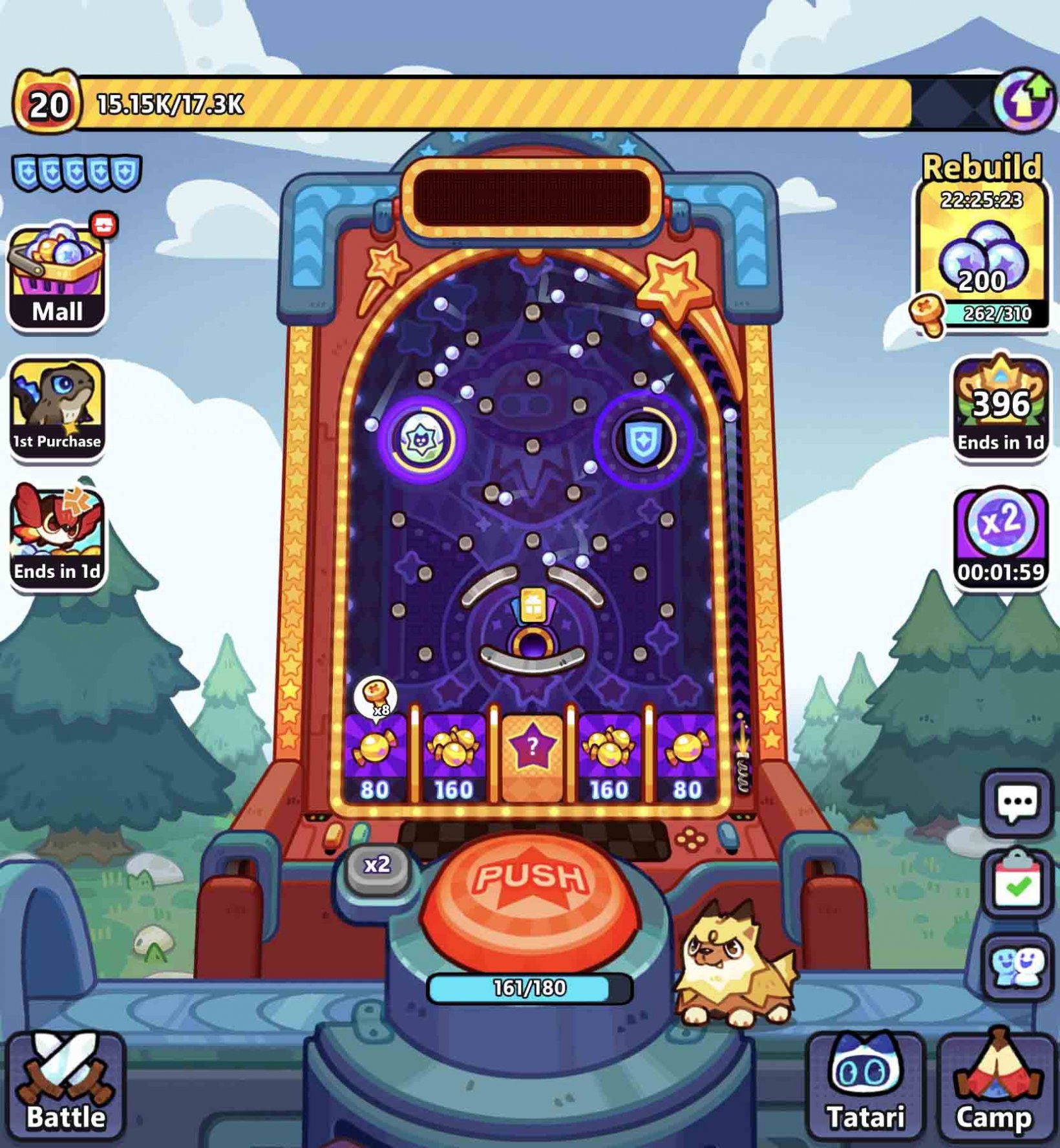 a pinball machine with all the bells and whistles