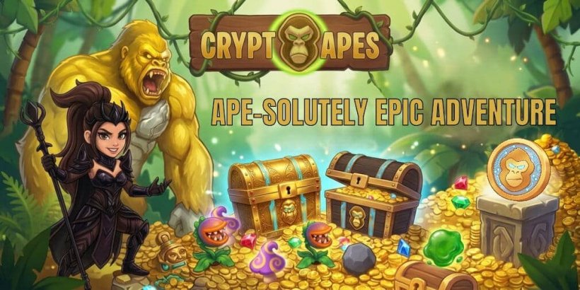Crypto Apes Preview: Monkeying around with GRANDLIFE’s simian mobile puzzler