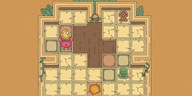 You can now feed your guilty pleasure for snatching shiny things in the upcoming puzzler, Grabby Crab