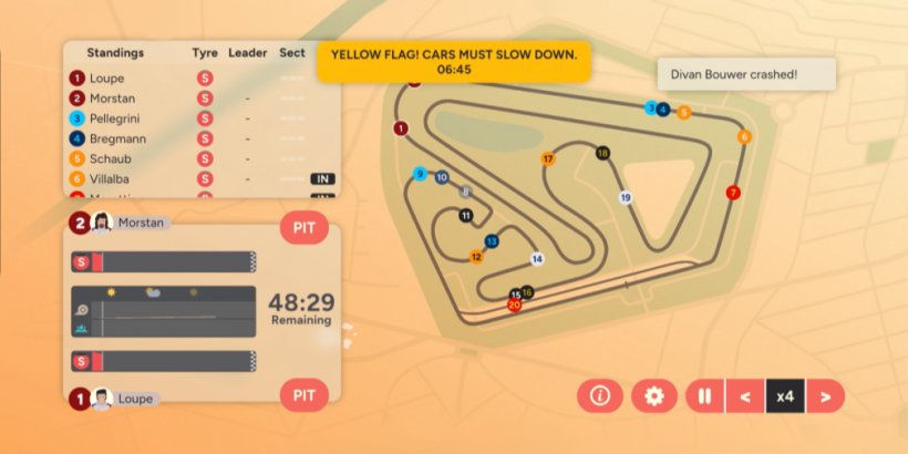 Golden Lap brings classic racing management to iOS and Android soon