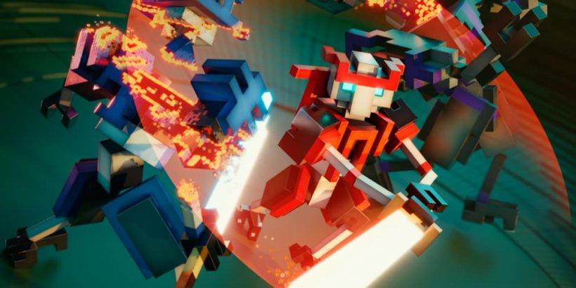 Clone Drone in the Danger Zone is a voxel-based hack 'n slash coming to mobile