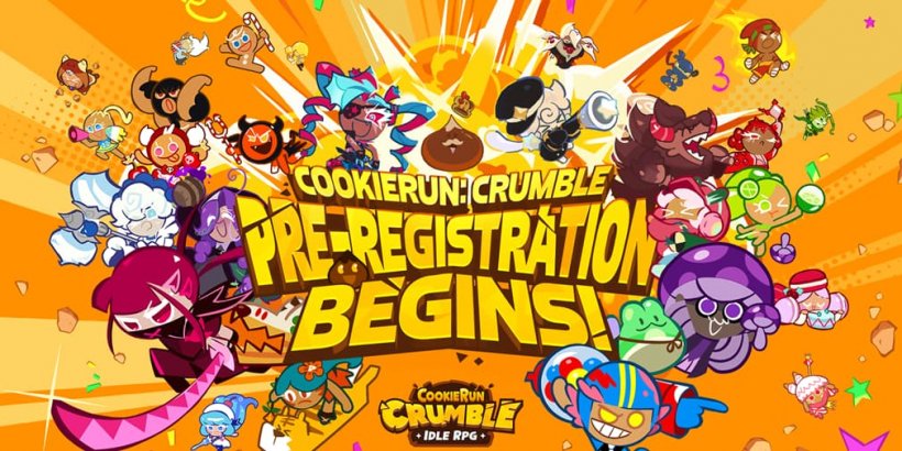 CookieRun: Crumble is an upcoming idle RPG in DevSisters' popular franchise, now in pre-registration