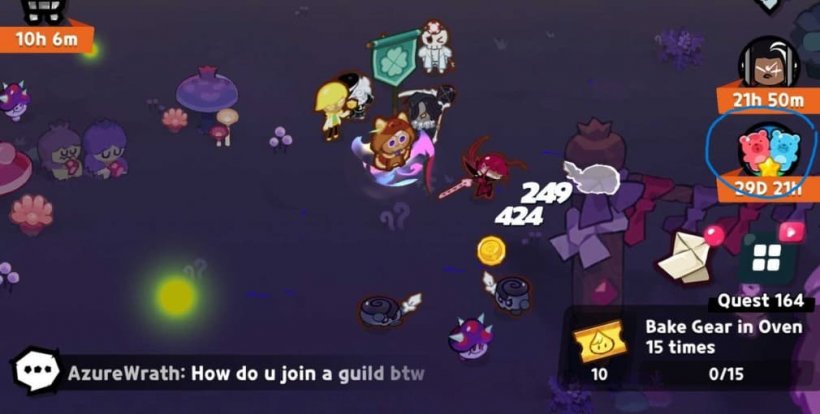 menu to get referral rewards