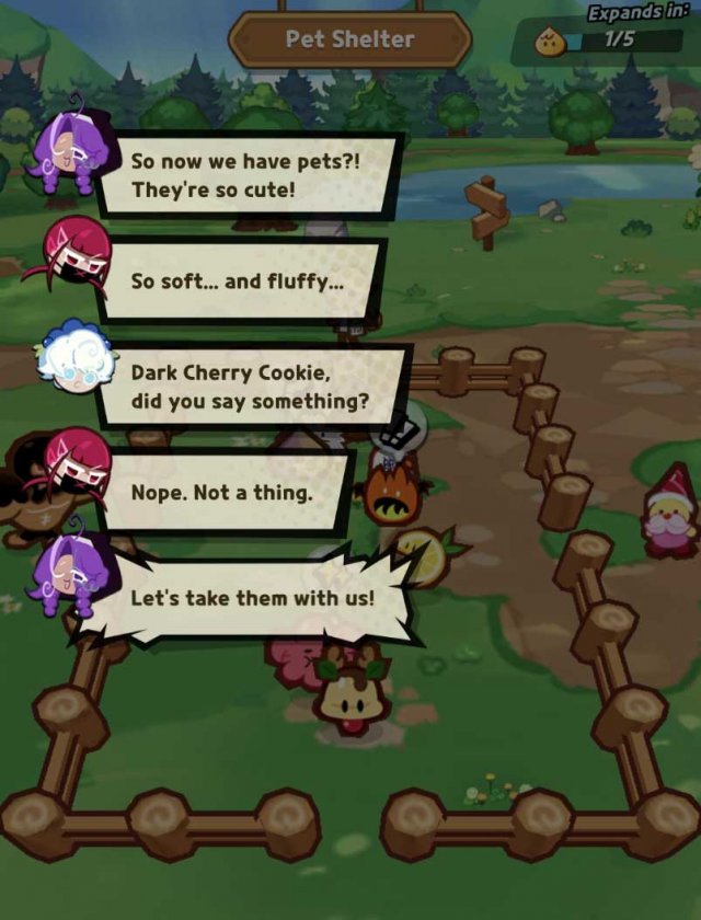 dialogue discussing how to take pets with you
