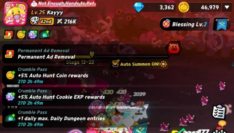 permanent buffs