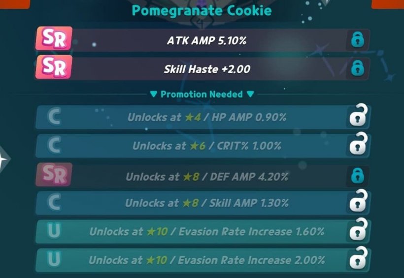 best sugar runes for pomegranate cookie