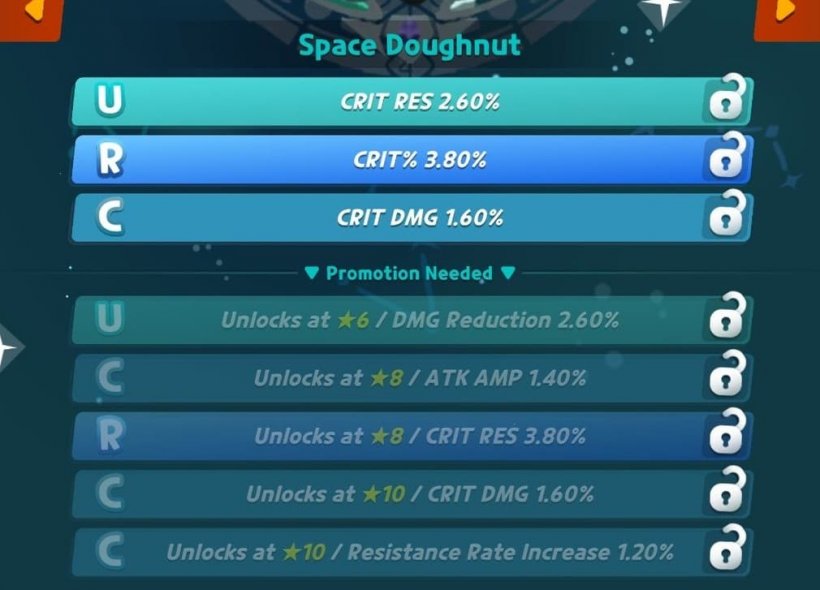 best sugar runes for space doughnut is cookie run crumble