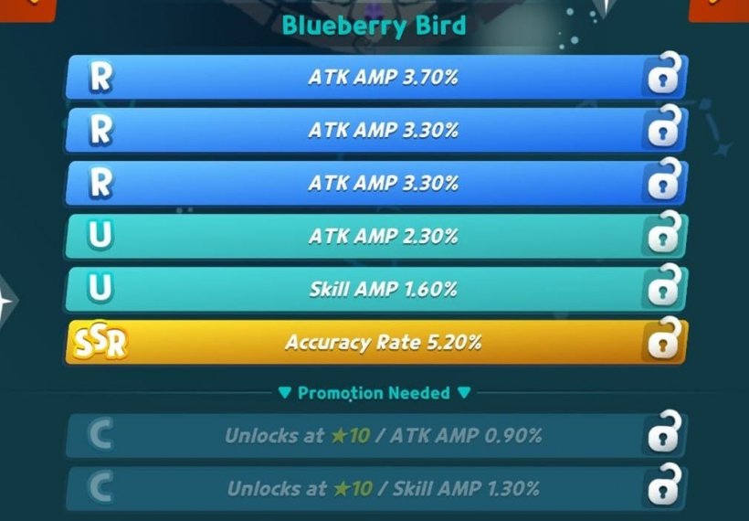 best attack sugar runes for blueberry bird in cookie run crumble