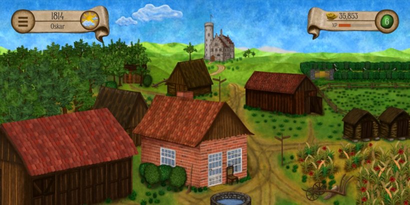 The King's Farmer arrives on Android, 40 years after the original Agricola