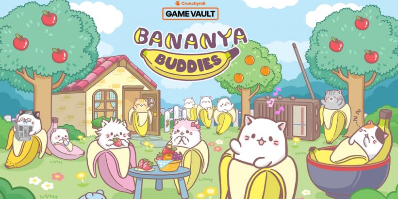 Bananya Buddies will be the first Crunchyroll original game to make its way to mobile