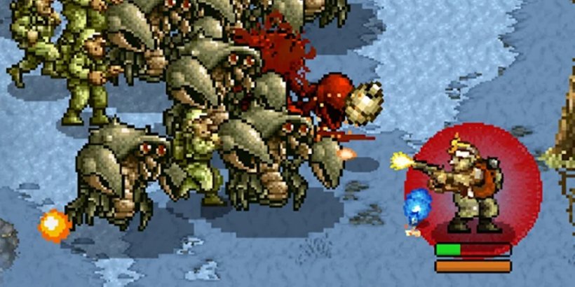 Metal Slug Rush turns the classic side-scroller into a Vampire Survivors-style shooter