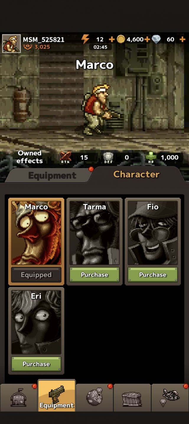 the rest of the metal slug cast's portraits locked behind a paywall