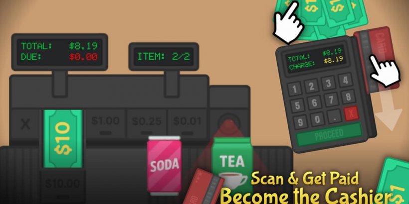 My Mini Shop Simulator lets you hire, fire and run your own supermarket exactly the way you want