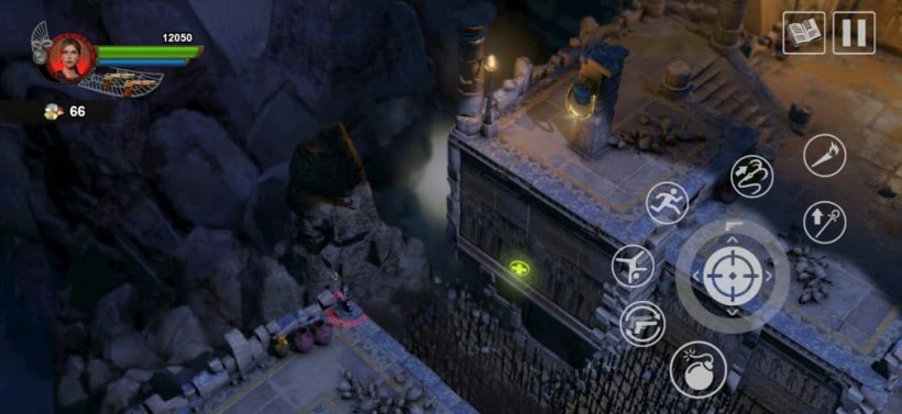 lara croft and the temple of osiris grappling hook puzzle