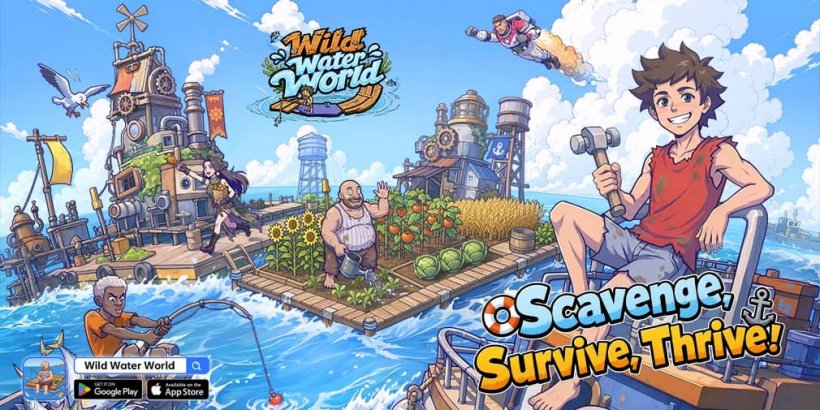 Set sail in Wild Water World with 210 free draws to claim