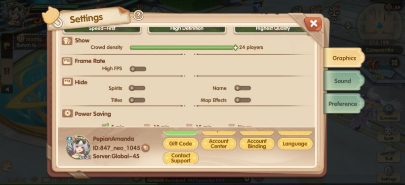 Spirits of Aetheria's code redemption page