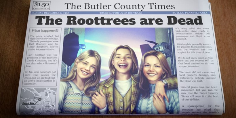 The Roottrees are Dead brings a classic murder mystery for money story to mobile
