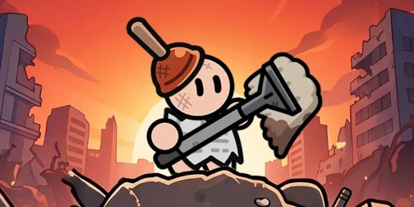 Junk Hero is an idle RPG that sees you rise from zero to hero using the power of trash