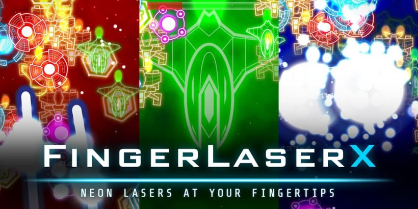 FingerLaserX is the return of a mobile classic that sees you blast spaceships with your fingers