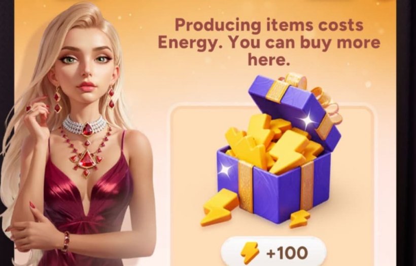 ruby the sister next to rubies spent for buying more energy