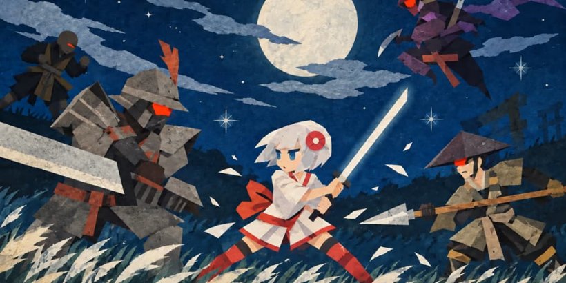 Hoshikage is a one-fingered sword-battling action game that lets you feel like an anime heroine