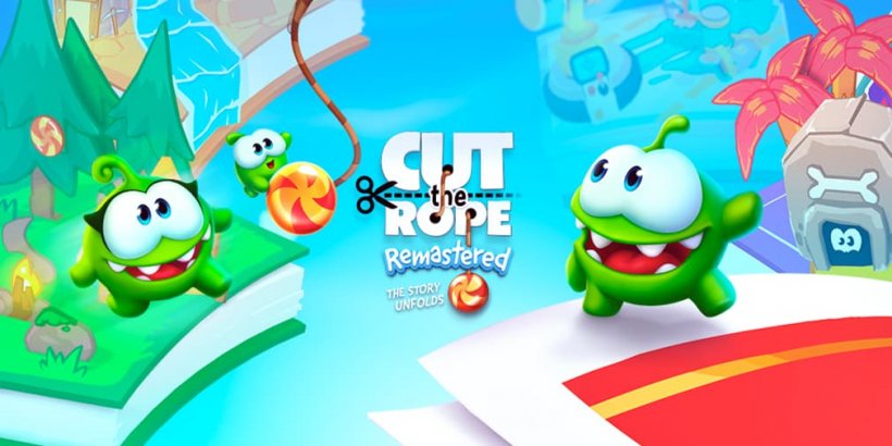 Cut the Rope Remastered brings the classic puzzler to iOS and Android this winter