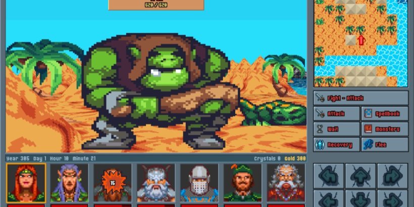 Legends of Amberland II brings its 90s-inspired RPG adventure to iOS and Android soon