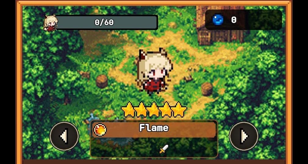 flame the fire friend in legend of witch dressed in red