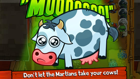 Out at midnight: Beware Planet Earth! is an F2P tower defence game about cows and aliens