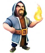 Wizard - soldier stats and troop tactics in Clash of Clans