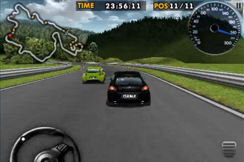 Scirocco R 24H Challenge speeding toward the iPhone