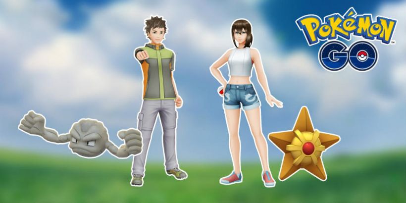 Get yourself some Brock and Misty digs in Pokemon GO