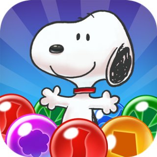 Pop bubbles with the iconic pooch in Snoopy Pop, out now on iOS and Android