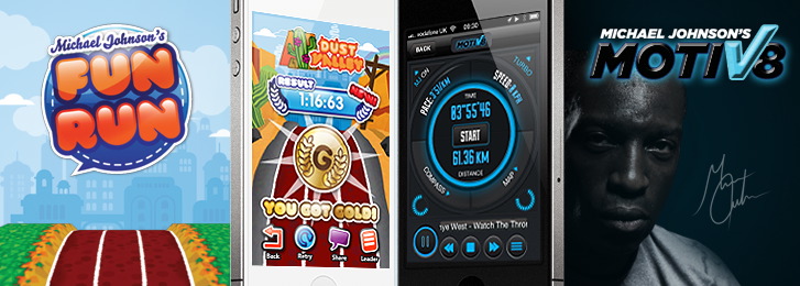 Olympic gold medal-winning athlete Michael Johnson to release 3 iOS apps