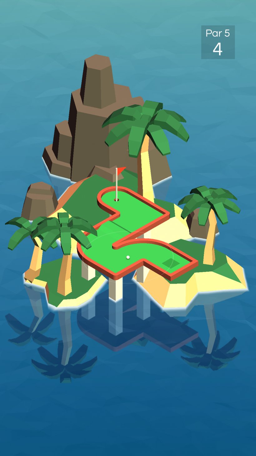 Enjoy some micro mini golf when Vista Golf releases on iOS and Android next week