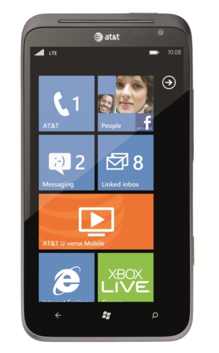 CES 2012: HTC shows off its first Windows Phone-powered 4G LTE phone - the HTC Titan II