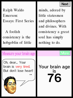 Half a million Europeans train their brains on DS