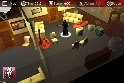 Scream 4 movie tie-in coming to iOS this week