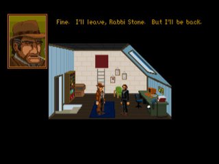 Become a Rabbi and save your synagogue in Gemini Rue publisher's The Shivah