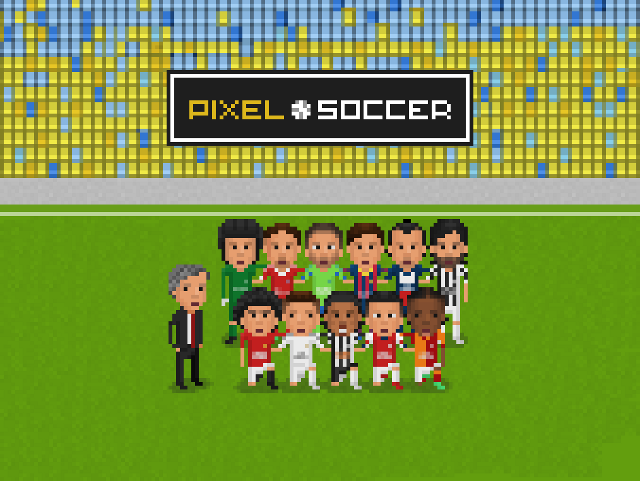 Super Rock Games's Pixel Soccer could be a good substitute for Fifa on your iPad