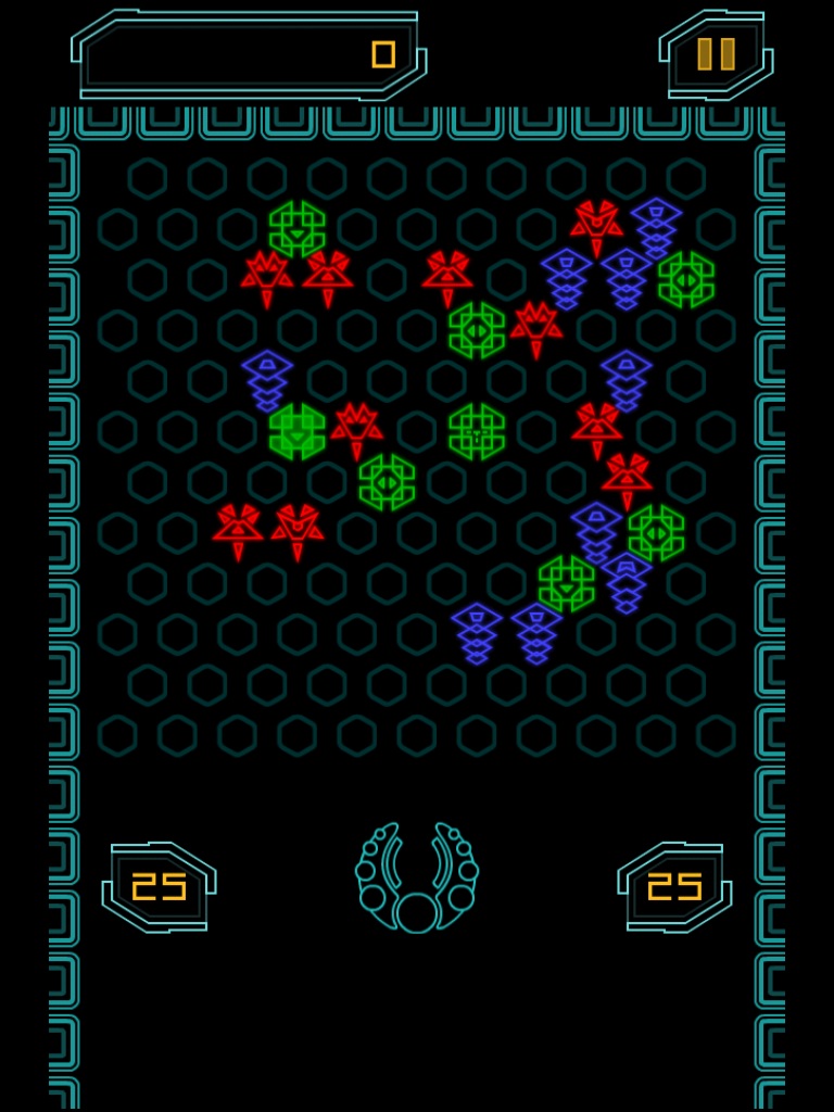 iPhone and iPad puzzle-shooter Current updated with turn-based mode and difficulty selection