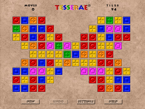 Get flipping confusing colour combinations in Tesserae HD