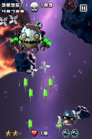 Pretty laser hell promised in iPhone shmup Super Blast 2