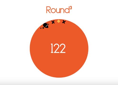 Round³ is a procedurally generated one-touch game, available on iPhone and iPad tomorrow