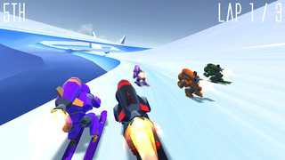 Rocket Ski Racing is the new rocket-powered arcade game from No Can Win