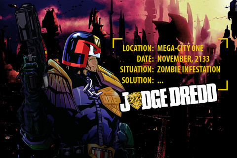 Shooter Judge Dredd vs Zombies blasts onto the iPhone and iPad